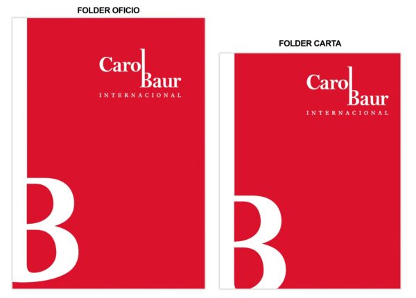 PREFIRST  Folder Carta Rojo Carol Baur (Solo se solicitará a los nuevos ingresos)  (Mismo del año anterior) MATERIAL OPCIONAL
