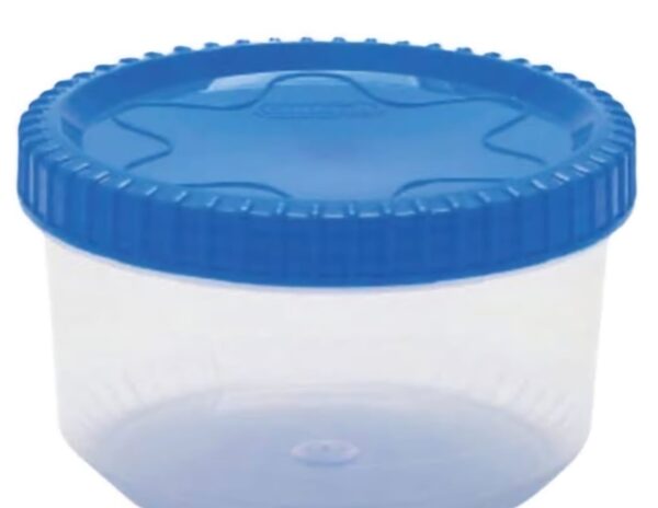 KINDER2  Recipiente de plástico  CCB con tapa Personalizado. (El alumno que no cuente con el mismo deberá adquirirlo y se entrega al inicio del Curso en el Salón de Clases) MATERIAL OPCIONAL